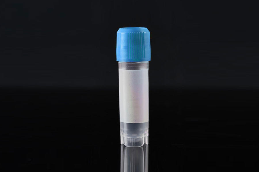 detail of Cryo Vial